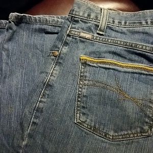 Relaxed riding jeans